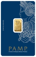 PAMP 2.5 Gram Gold Bar Minted