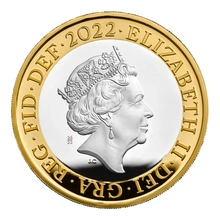 Her Majesty Queen Elizabeth II 2022 Silver Proof Memorial Definitive Coin Set Boxed