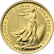 2020 1/4oz Gold Britannia Coin