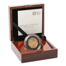 Our Choice Fifty Pence 50p Proof Gold Coin Boxed