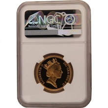 1996 £2 Two Pound Proof Gold Coin (Double Sovereign) NGC PF69