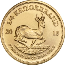 2018 1/4oz Krugerrand Gold Coin