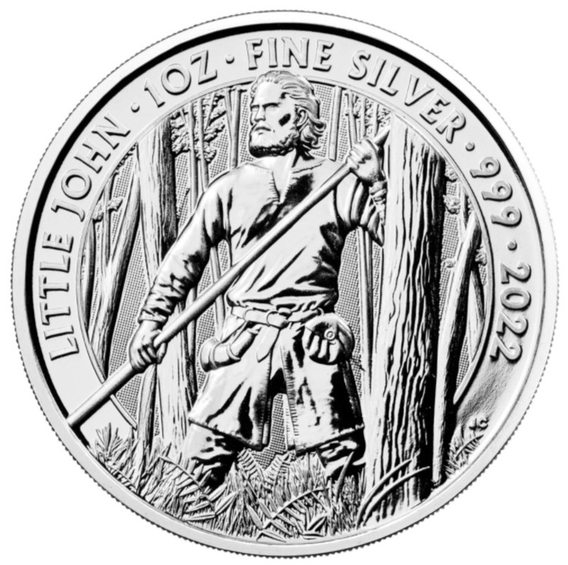 2022 Little John Myths & Legends 1oz Silver Coin