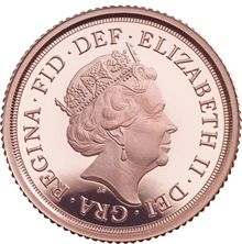 2018 Proof Quarter Sovereign Boxed
