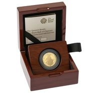 2018 1/4oz Proof Black Bull of Clarence Gold Coin Queen's Beasts Boxed