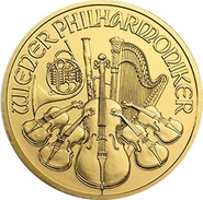 2014 Quarter Ounce Gold Austrian Philharmonic