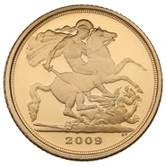 2009 Proof Quarter Sovereign