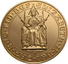 1989 Gold £5 Coin Brilliant Uncirculated 500th Anniversary