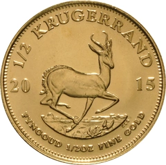 2015 1/2oz Krugerrand Gold Coin