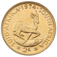 1974 2R 2 Rand coin South Africa
