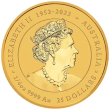 2024 Perth Mint Quarter Ounce Year of the Dragon Gold Coin