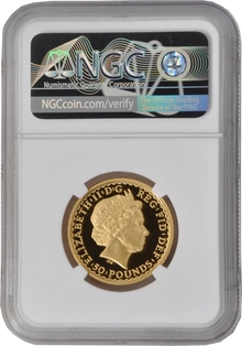 2008 Half Ounce Proof Britannia Gold Coin NGC PF69