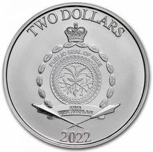 2022 Star Wars Grogu 'Baby Yoda' 1oz Silver Coin