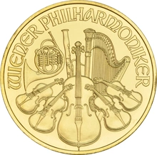 2018 1oz Austrian Gold Philharmonic Coin