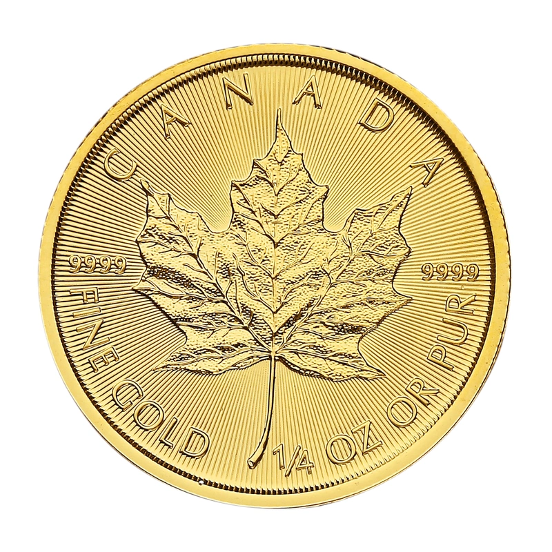 2021 Quarter Ounce Gold Maple