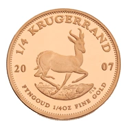 2007 Proof Quarter Ounce Gold Krugerrand