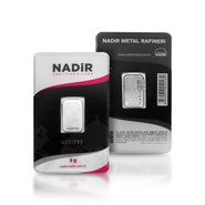 Nadir 5 Gram Minted Silver Bar