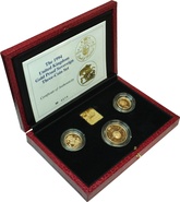 1994 Gold Proof Sovereign Three Coin Set