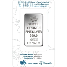 1oz Silver Bar Grade B