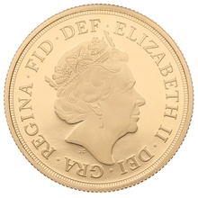 2015 £2 Two Pound Proof Gold Coin