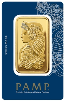 5 Tola Gold Bar PAMP Lady Fortuna
