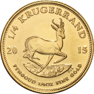 2015 1/4oz Krugerrand Gold Coin