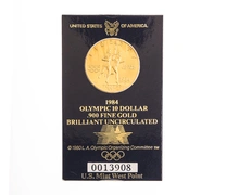 American Gold Eagle $10 1984 L.A. Olympics - Brilliant Uncirculated Boxed