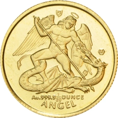 Isle of Man Angel Gold Coin 1/20oz