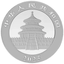 2025 30g Chinese Panda Silver Coin