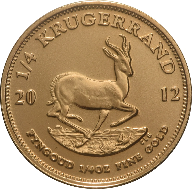 2012 1/4oz Krugerrand Gold Coin