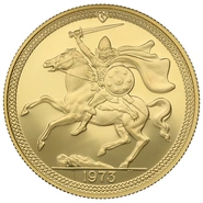 1973 Proof £2 Double Sovereign Isle of Man