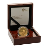 2020 Royal Mint 1/4oz Year of the Rat Proof Gold Coin Boxed