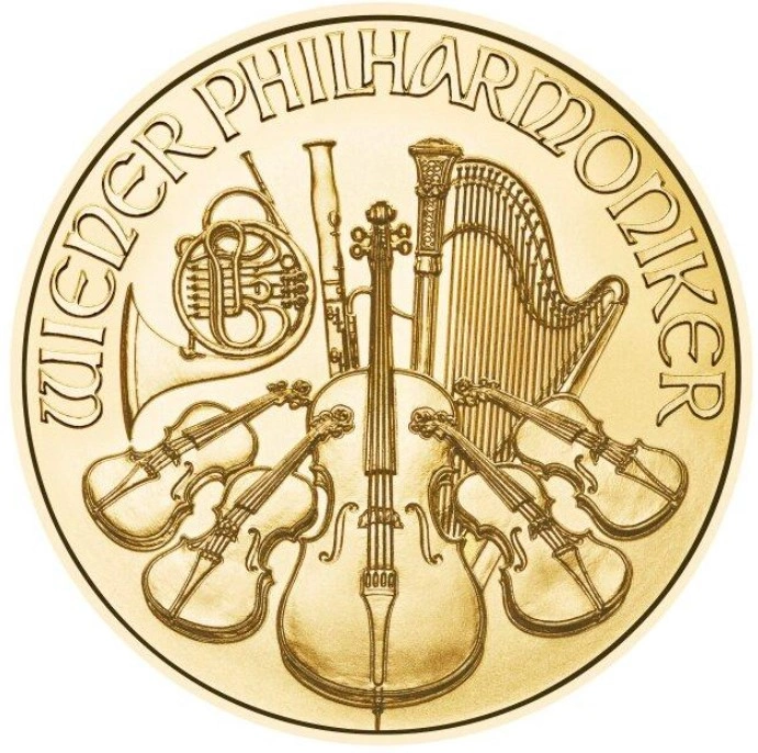 2023 1/2oz Austrian Gold Philharmonic Coin