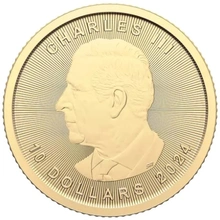 2024 1/4oz Canadian Maple Leaf Gold Coin