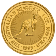 1995 1oz Gold Australian Nugget