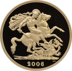 2006 Proof £2 Coin Gold Double Sovereign