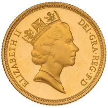 1994 Proof Gold Sovereign Boxed