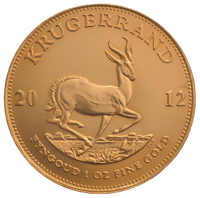 2012 Krugerrand Gold Coin 1oz