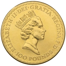 1991 Gold Britannia One Ounce Coin