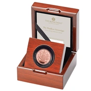 2022 Gold Proof PIEDFORT Sovereign - Platinum Jubilee Elizabeth II 5th Head Boxed