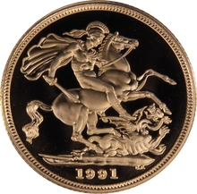1991 - Sovereign Three Coin Set