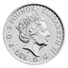 1997 - 2017 1oz Silver Britannia 20th Anniversary Chariot Design Coin