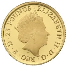 2016 Proof 1/4oz Gold Britannia Coin Boxed