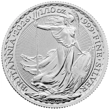2026 Britannia 1/10oz Silver Coin