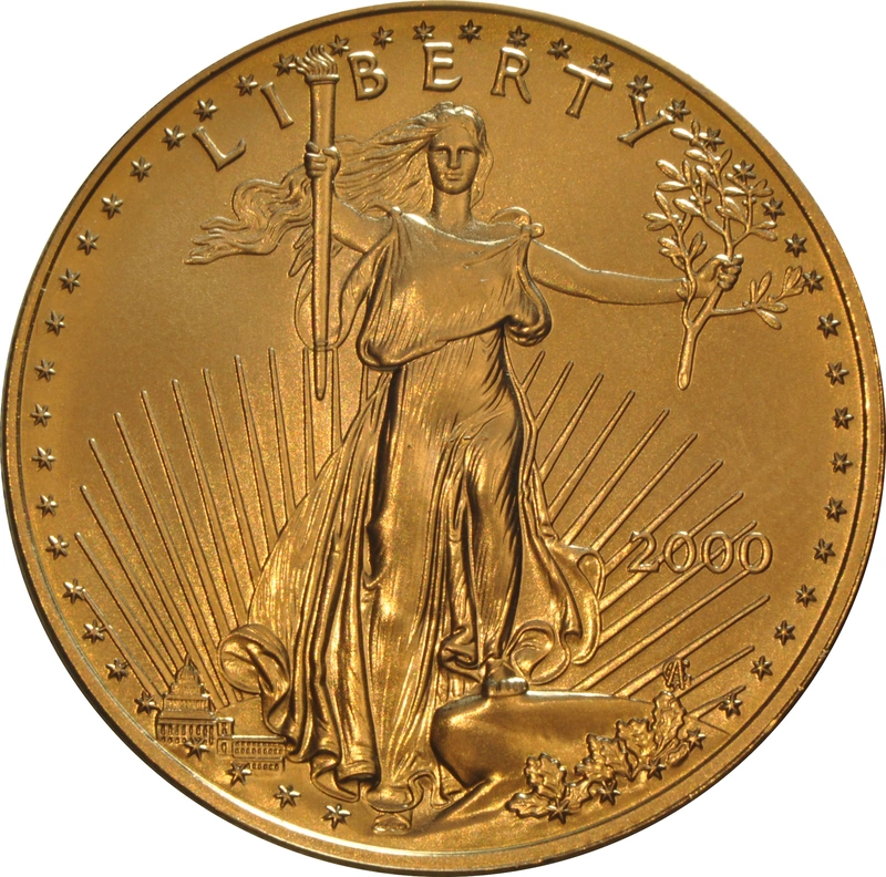 2000 1oz American Eagle Gold Coin