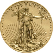 2017 Half Ounce Eagle Gold Coin