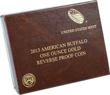 2013 American Buffalo One Ounce Gold Reverse Proof Coin