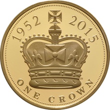 2015 - £5 Gold Proof Coin, The Longest Reigning Monarch