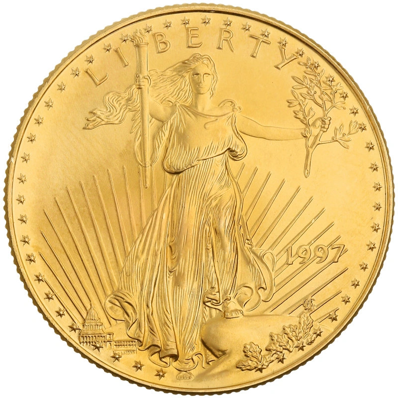 1997 1/2oz American Eagle Gold Coin
