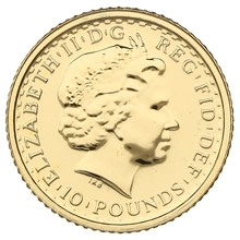 2009 1/10oz Gold Britannia Coin